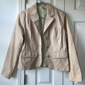 Old navy tan blazer